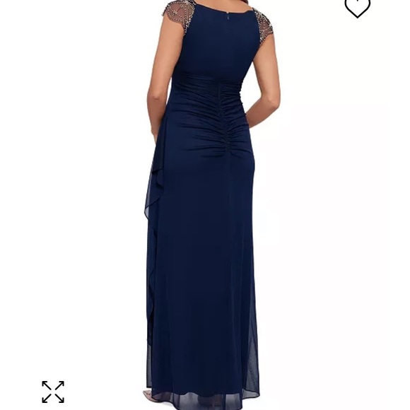 X scape Beaded formal gown - Picture 9 of 9